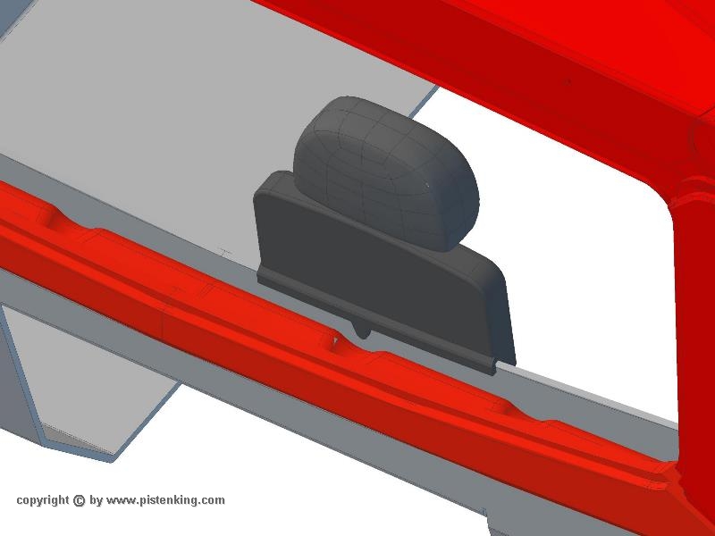 Notsitz für Fahrerhaus PistenBully 600